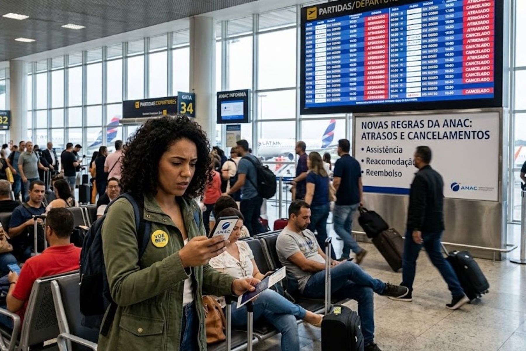Anac muda regras para atrasos e cancelamentos: entenda o que muda para o passageiro
