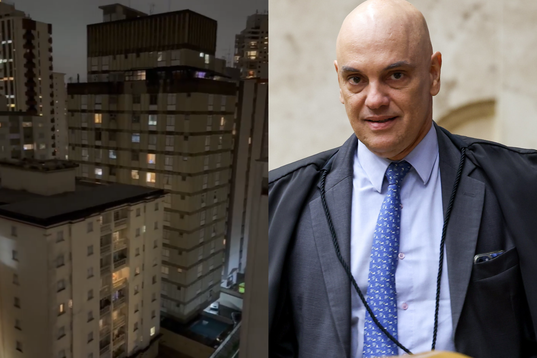 Panelaço contra Alexandre de Moraes é registrado em São Paulo; veja vídeos