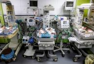 Com hospitais lotados, bebês prematuros dividem incubadoras em Gaza