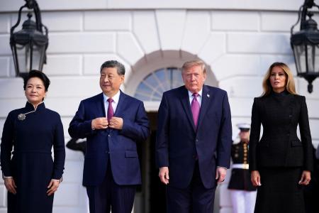 Trump recebe Xi Jinping na Casa Branca nesta quinta (24) e fala em construir relação mais equilibrada