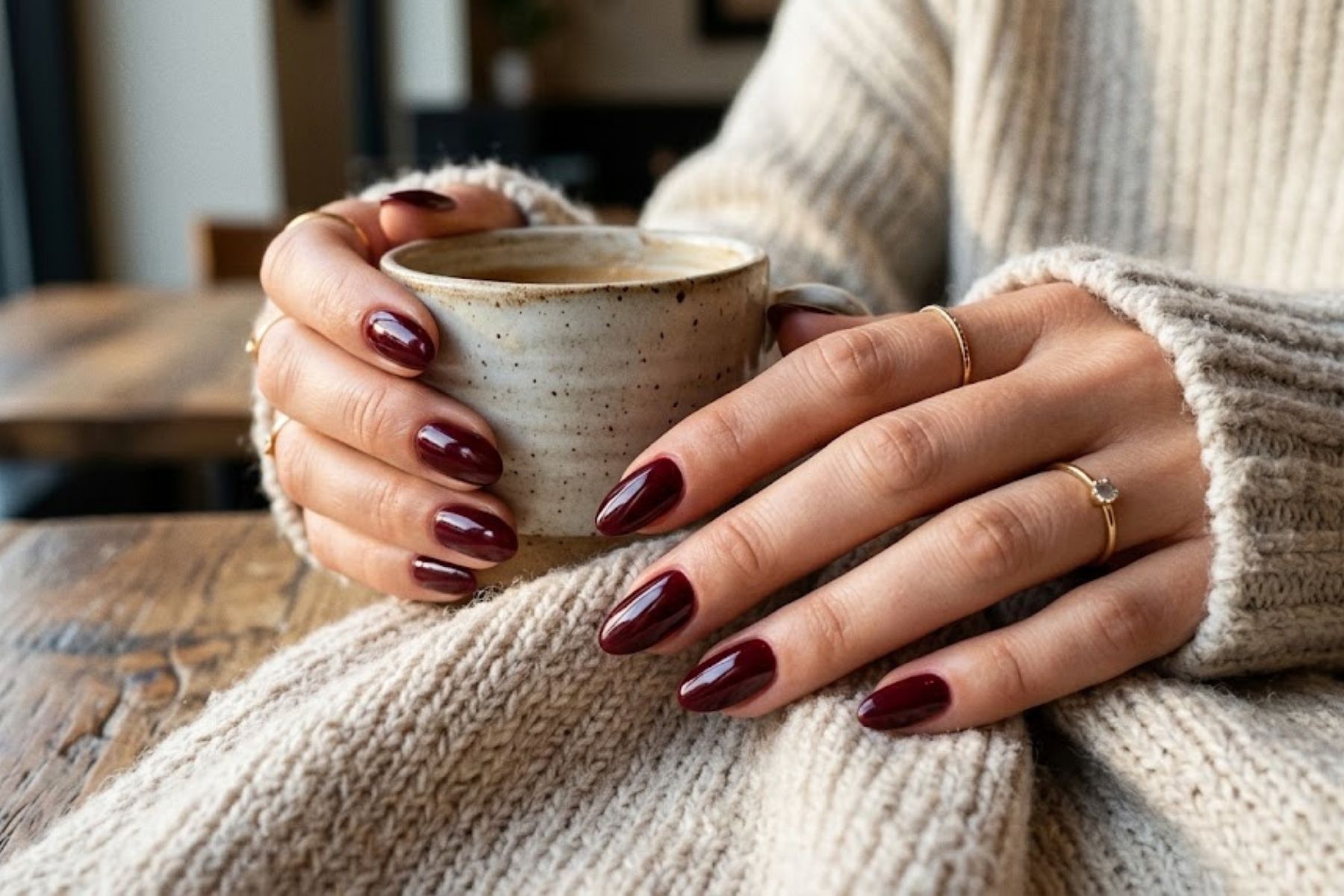Unhas bordô são um clássico para o outono: inspire-se para se render ao tom mais elegante da estação