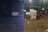 Temporal provoca alagamentos, destelhamentos e queda de árvores em Ipatinga; veja vídeo