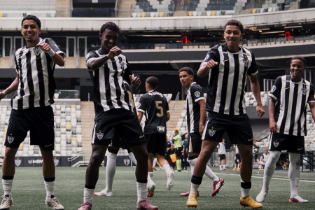 Atlético goleou o Vitória no Campeonato Brasileiro Sub-17