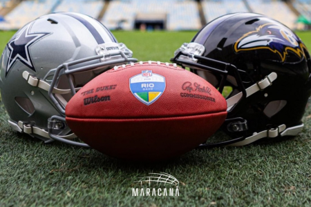 Cowboys e Ravens se enfrentam nese domingo (27), no Maracanã