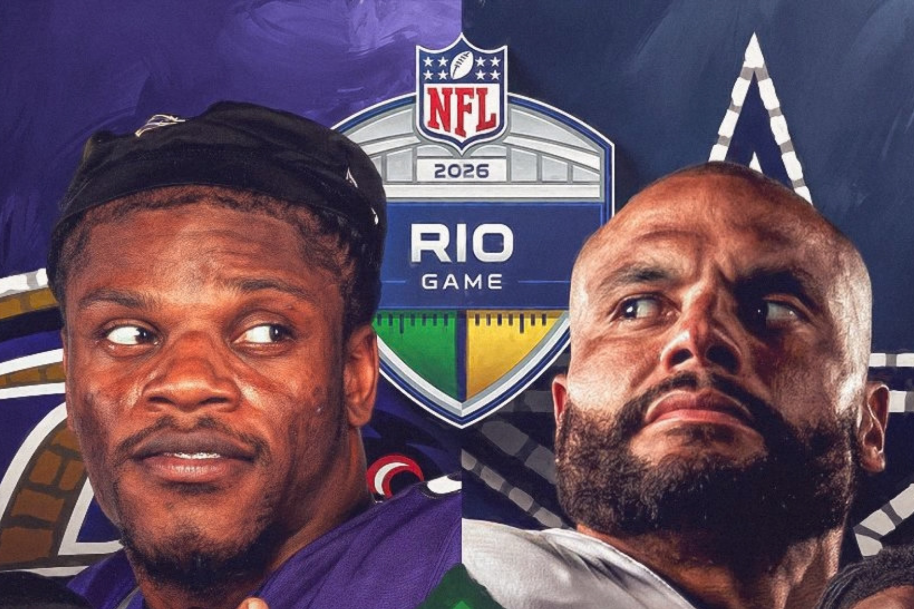 NFL: Cowboys e Ravens chegam com 'igualdade' ao Rio, mas em momentos distintos