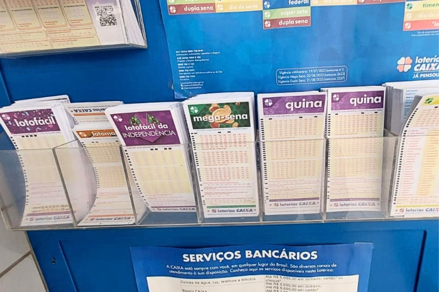 Resultado Quina  7116: prêmio principal acumula e vai a R$ 33 milhões