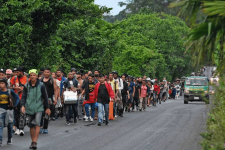 Maioria dos migrantes foi enviada para o México, enquanto as demais pessoas foram distribuídas entre outros 27 países da América Latina, África e Pacífico