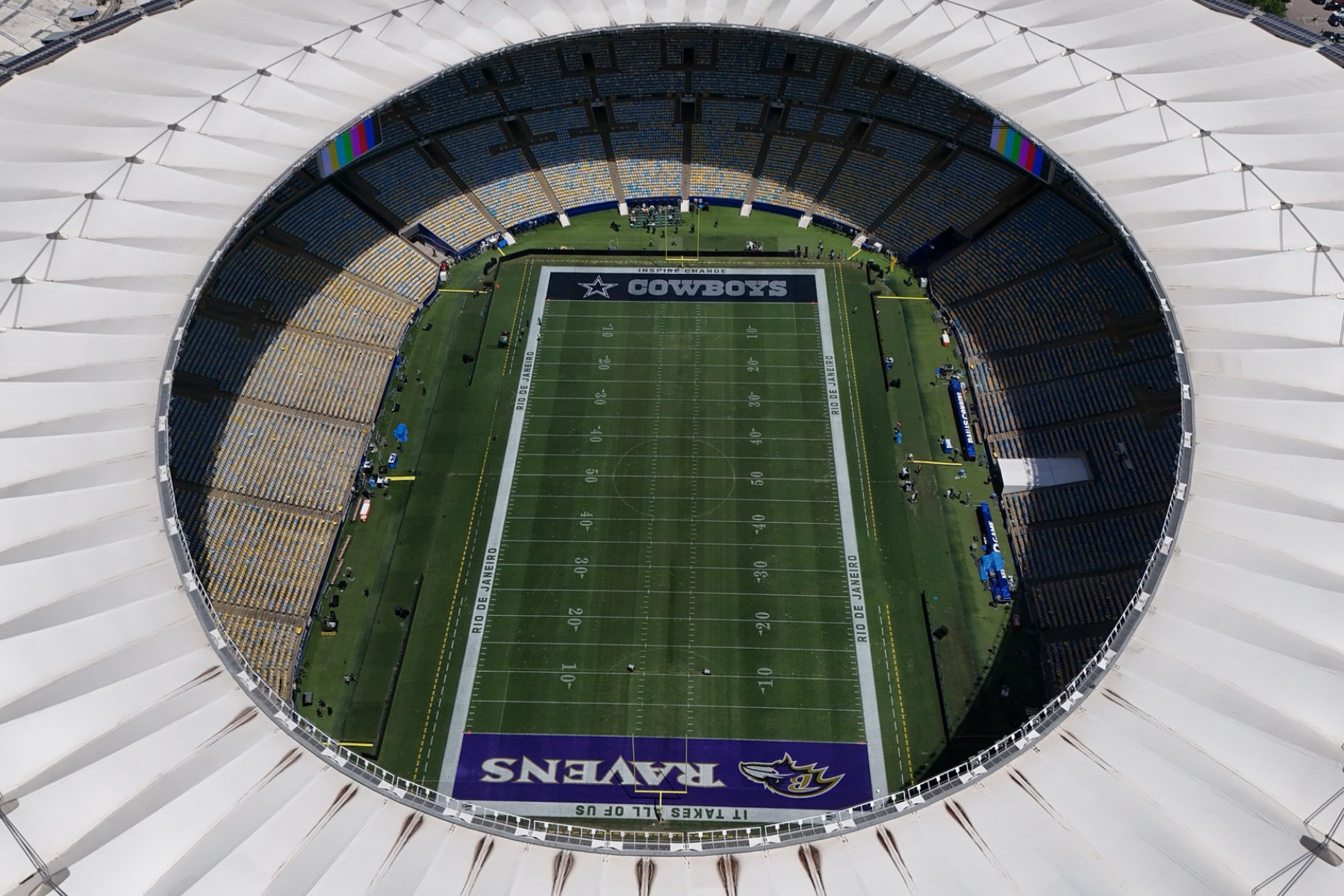 NFL Rio Game: veja horário de abertura dos portões e operação de trânsito no Maracanã