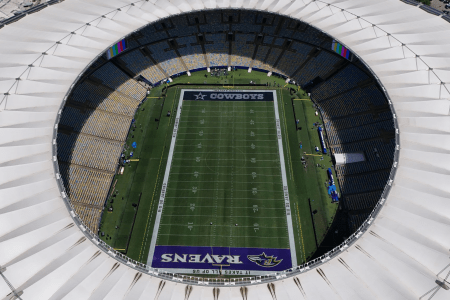 Maracanã está pronto para receber a NFL