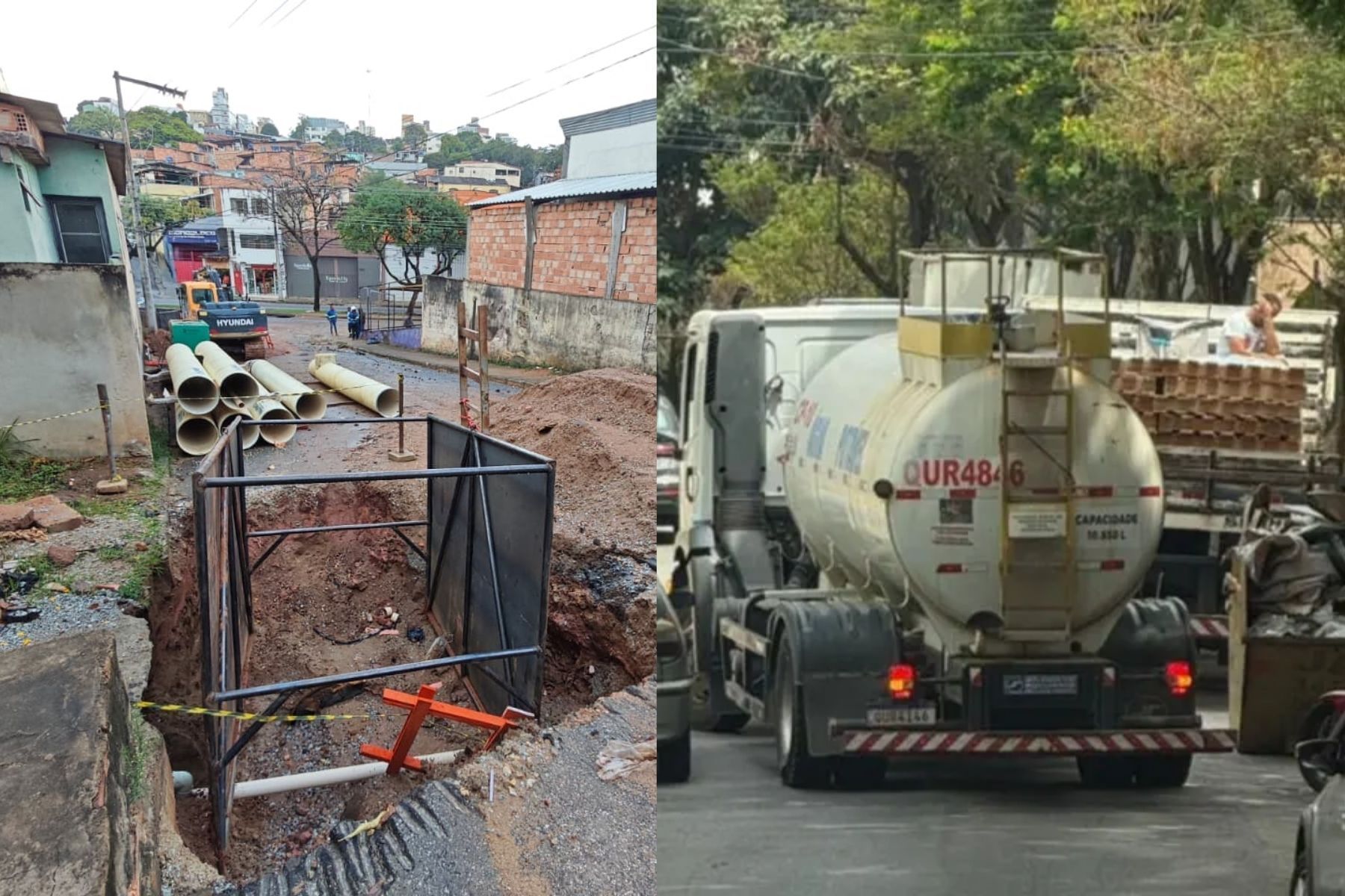 Falta de água: moradores seguem enfrentando dificuldades na Região Oeste de BH