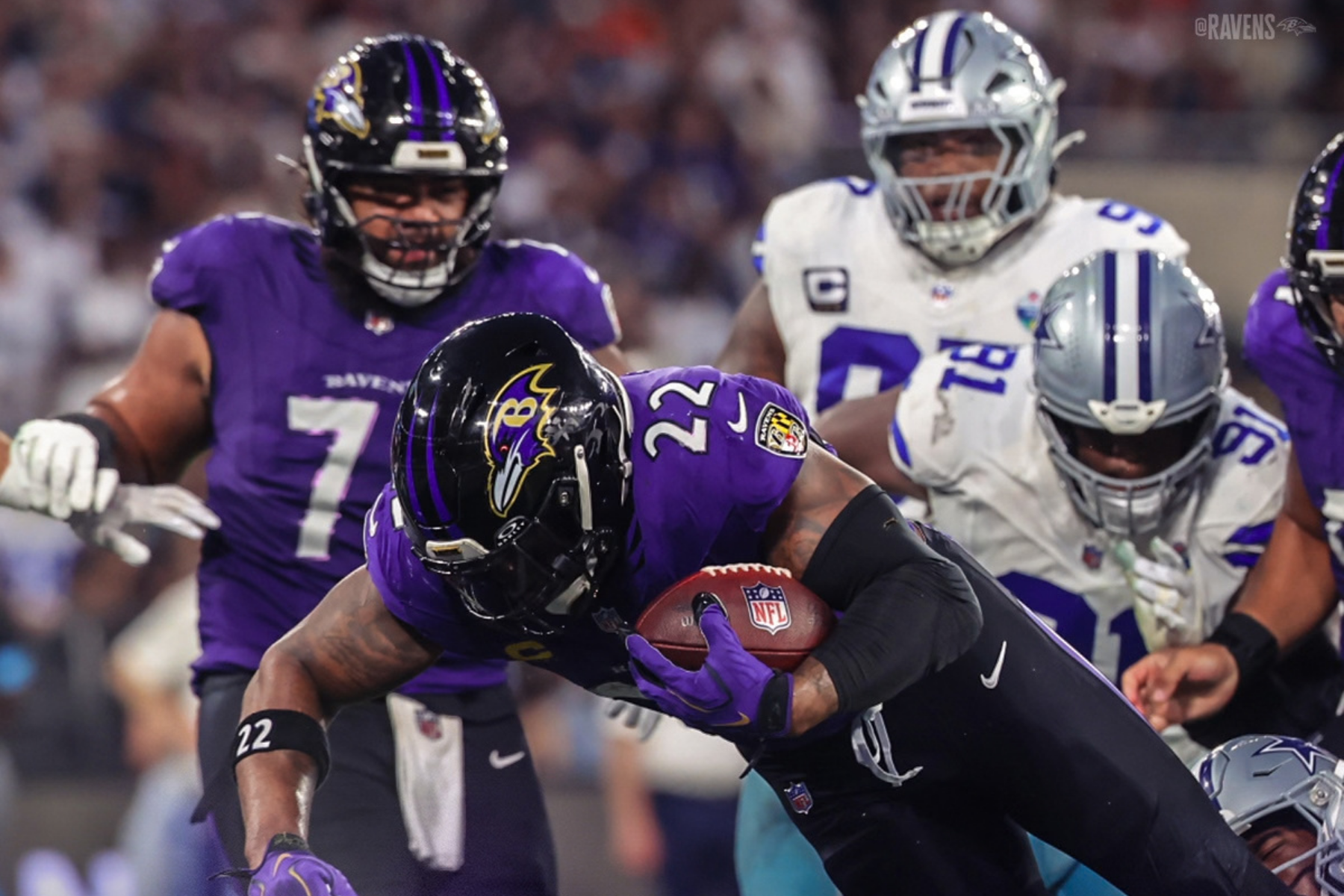NFL Rio Game: Lamar brilha, e Ravens vencem Cowboys no último segundo no Maracanã