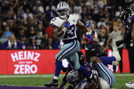 Cowboys e Ravens se enfrentaram neste domingo (27), no Maracanã • Reprodução/X/Dallas Cowboys