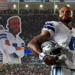 Dak detona caricatura em mosaico no NFL Rio Game: ‘Não achei parecido comigo’