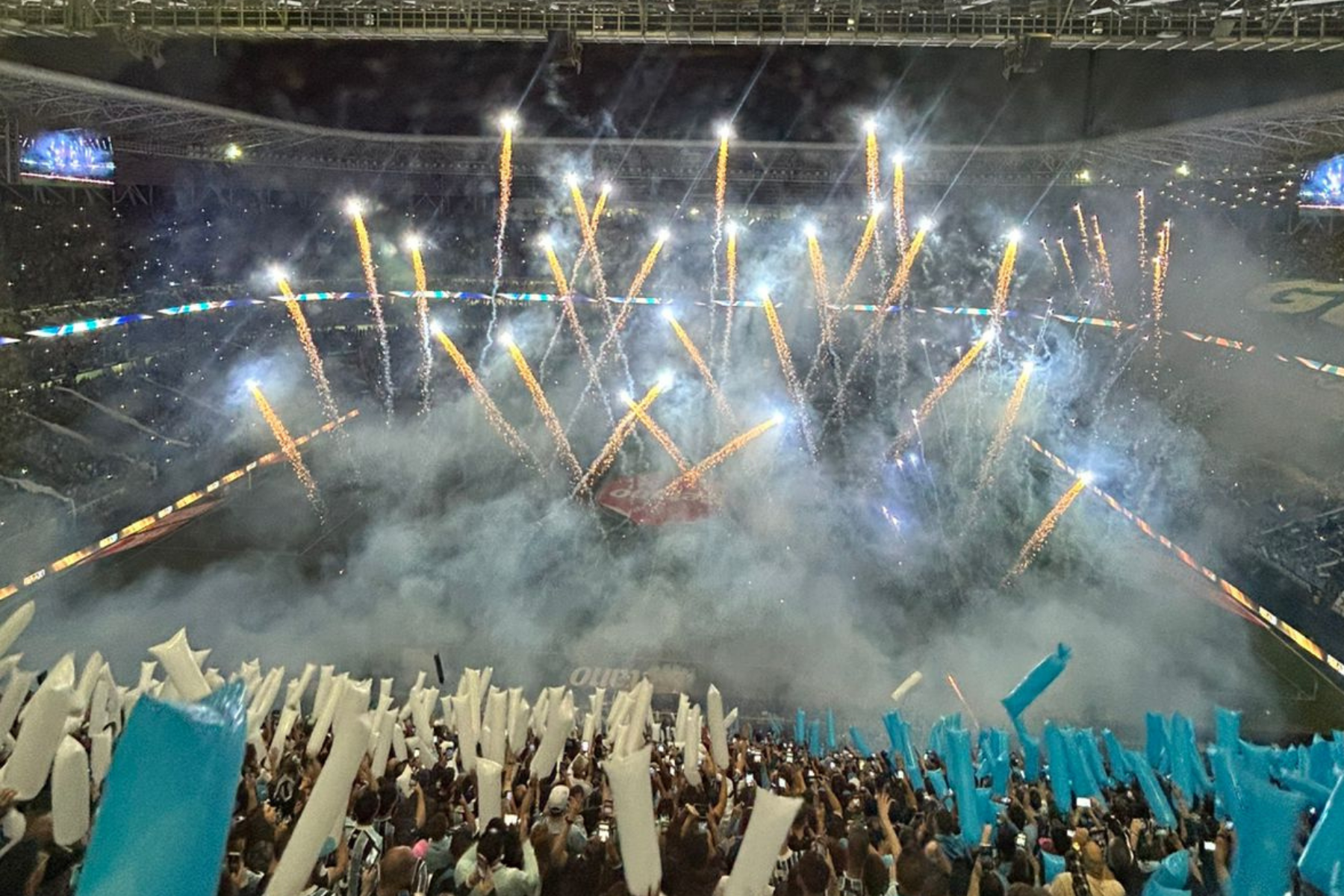 Arena do Grêmio teve quebra de recorde de público no GreNal pela Copa do Brasil?