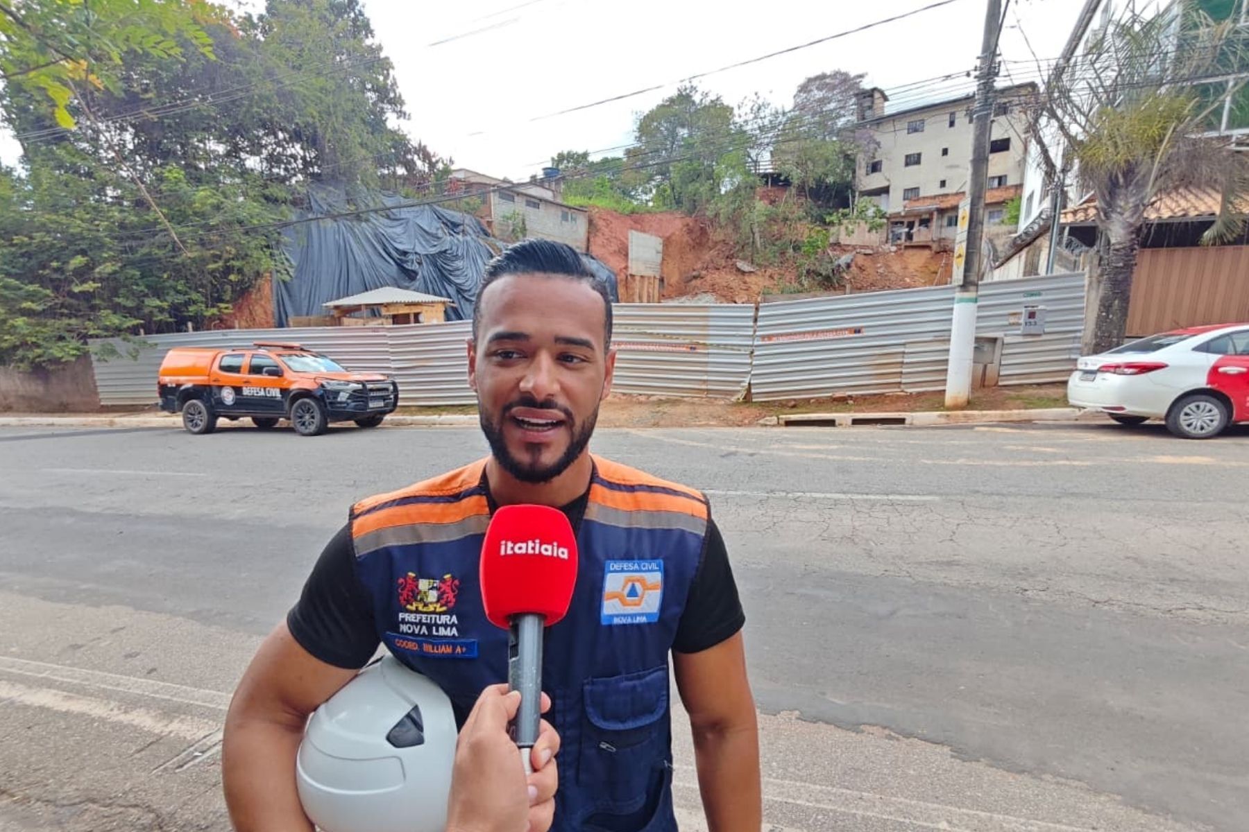 Prédio de quatro andares em Nova Lima, na Grande BH, será demolido após queda de muro de arrimo