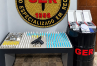 Homem é preso com pistola e drogas durante operação em Contagem