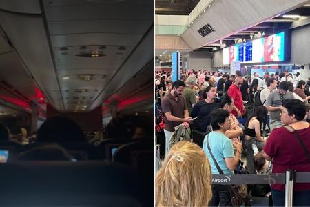Vídeo: passageiros comemoram pouso no Aeroporto de Confins, após horas de transtornos