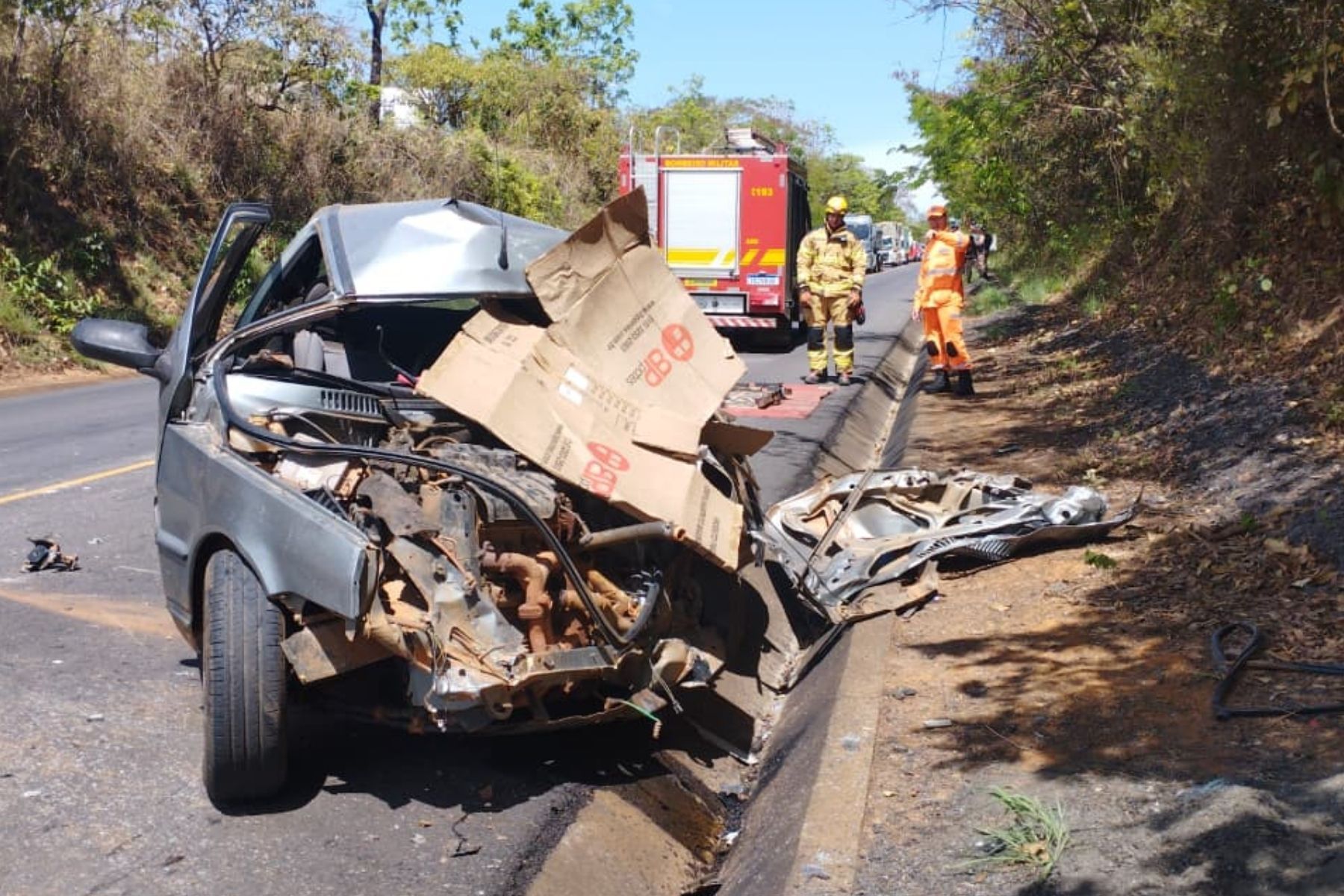 Motorista de Uno morre após batida com caminhão na MG-238