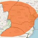 Ciclone extratropical provoca alertas de tempestades no Sul