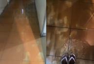 Vídeo: casa alaga após vazamento de água na Grande BH
