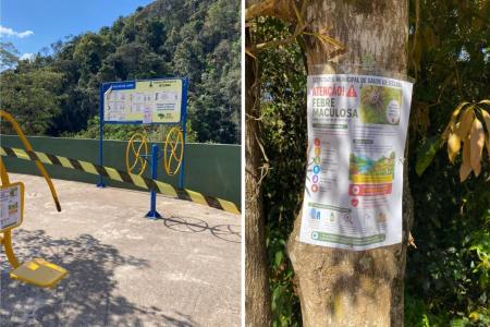 Cidade mineira registra morte por febre maculosa e interdita locais públicos