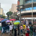 Apoiadores de Patrus deixam ato da esquerda no 7/9 após candidato cancelar agenda