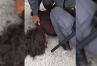 Apoiadora do PSOL é imobilizada e detida por PMs durante panfletagem em São Paulo