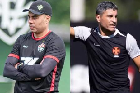 Jair Ventura e Pedro Emanuel