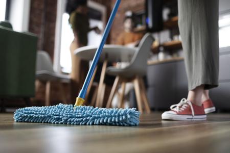 Limpar o chão