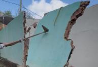 Ipatinga inicia demolição de imóveis atingidos pelas chuvas de janeiro