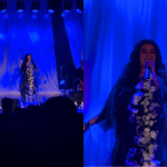 Lauren Jauregui faz estreia solo em BH, canta música do Paramore e desabafa: 'tomada pelo luto'
