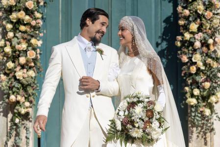 Mirinho (Nicolas Prattes) e Virginia (Theresa Fonseca)