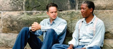 Tim Robbins e Morgan Freeman