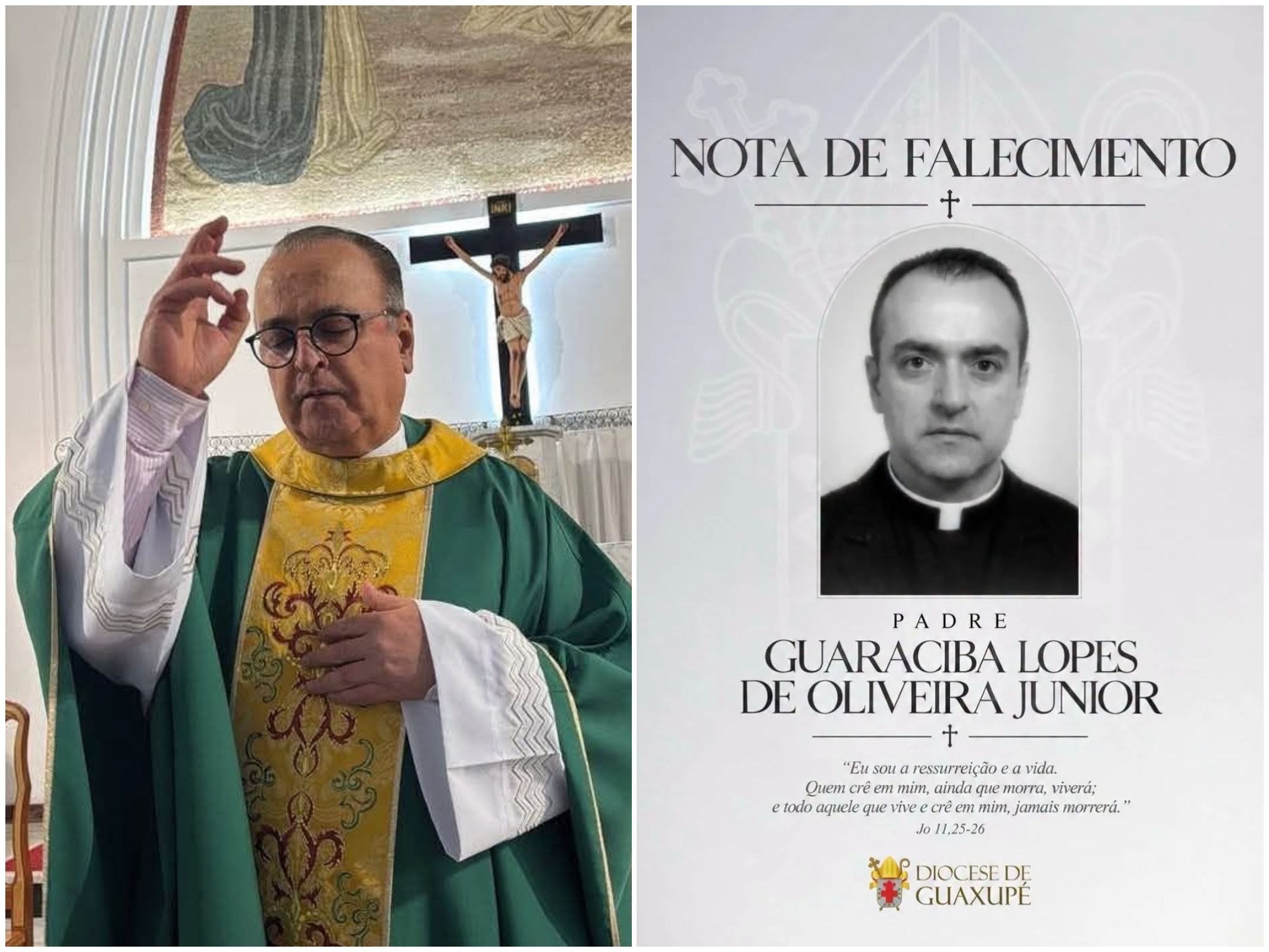 Padre do sul de Minas morre em acidente de carro no interior de São Paulo