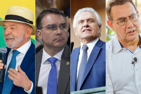 Lula, Flávio, Caiado e Cury.