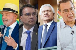 Nexus/BTG: Lula empata com Flávio Bolsonaro, Caiado e Augusto Cury no 2º turno