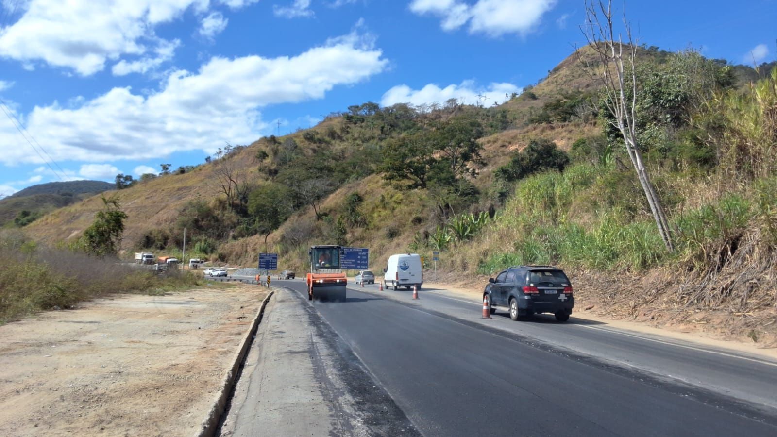 Cronograma de obras da semana na BR 381 atinge trechos de cidades do Vale do Aço