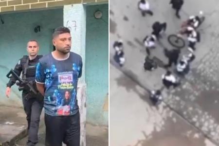 Operação mira TCP após drone flagrar homem armado abordando crianças no RJ
