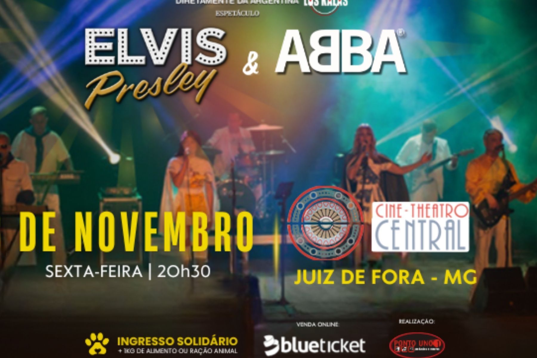 13/11 - Espetáculo Abba & Elvis