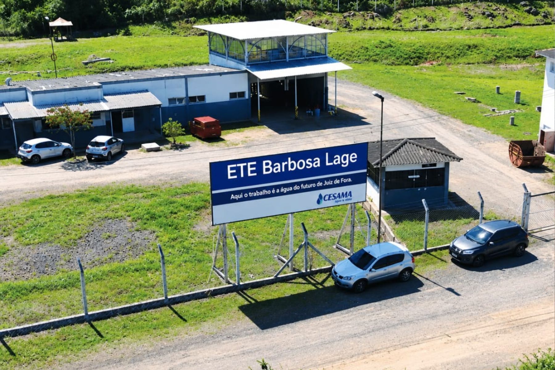 Cesama instala centrífuga em estações de tratamento de esgotos para escoamento de lodo