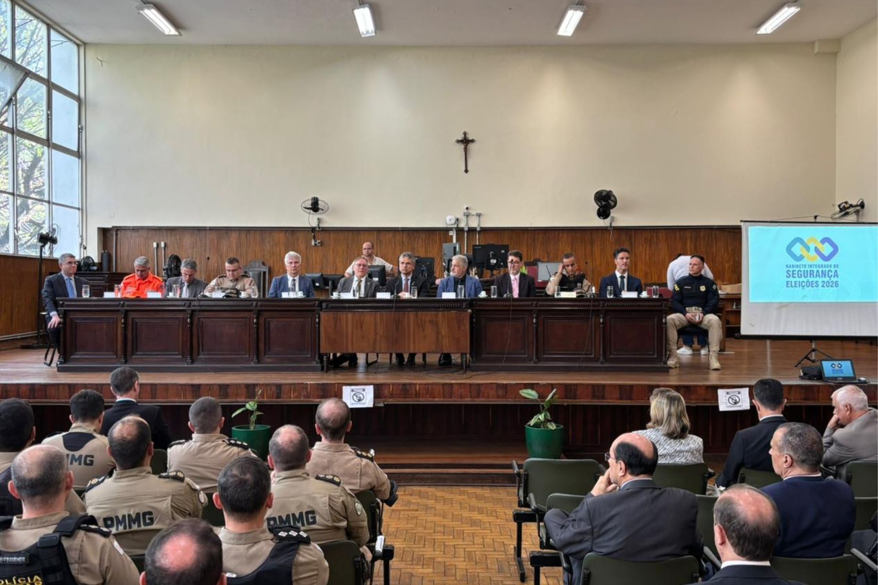 Juiz de Fora sedia Encontro Regional do Gabinete Integrado de Segurança do TRE-MG