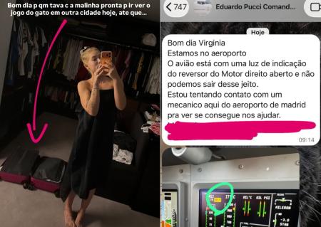 Piloto alertou sobre problema em avião • Reprodução | Redes sociais