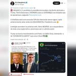 Renan Santos e Missão pedem ao TSE investigação de perfis pagos pró-Flávio Bolsonaro