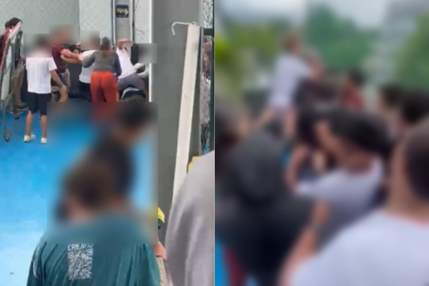 Professor é cercado e agredido por alunos durante jogo em escola no Rio