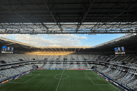 Arena MRV, palco do jogo entre Atlético e Santos válido pela Copa Sul-Americana