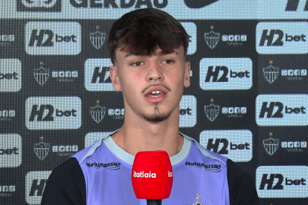 Vitão, zagueiro do Atlético, em entrevista à Itatiaia