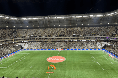 Arena MRV, palco do clássico etre Atlético e Cruzeiro pelas quartas de final da Copa do Brasil