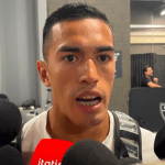 Preocupa? Cuello, do Atlético, comenta pancada contra Fluminense e oferta europeia