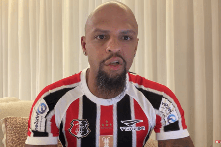Felipe Melo comentou sobre o Atlético no YouTube