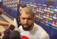 Gabigol se irrita com perguntas sobre provocações após Atlético x Santos